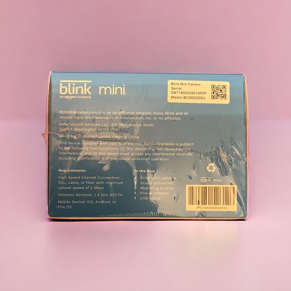 Blink Mini – Compact indoor plug-in smart security camera, 1080p HD video - Picture 11 of 11